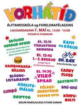 Vorhátíð laugardaginn 7. maí kl 13 - 15