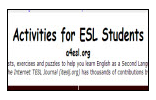 Activities for ESL Students